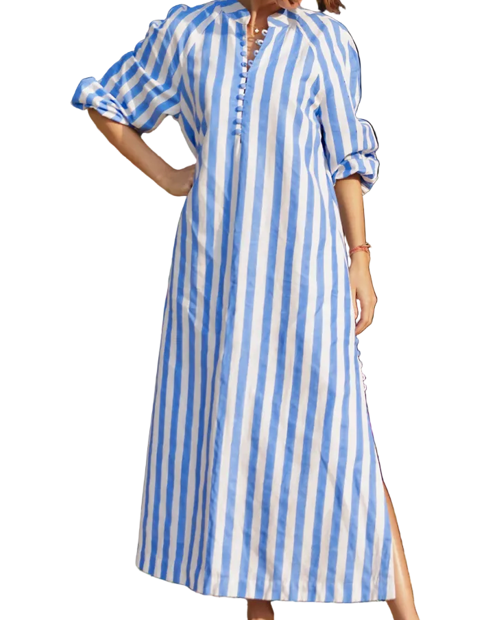 Maison Marigold Cabana Stripe Positano Kaftan