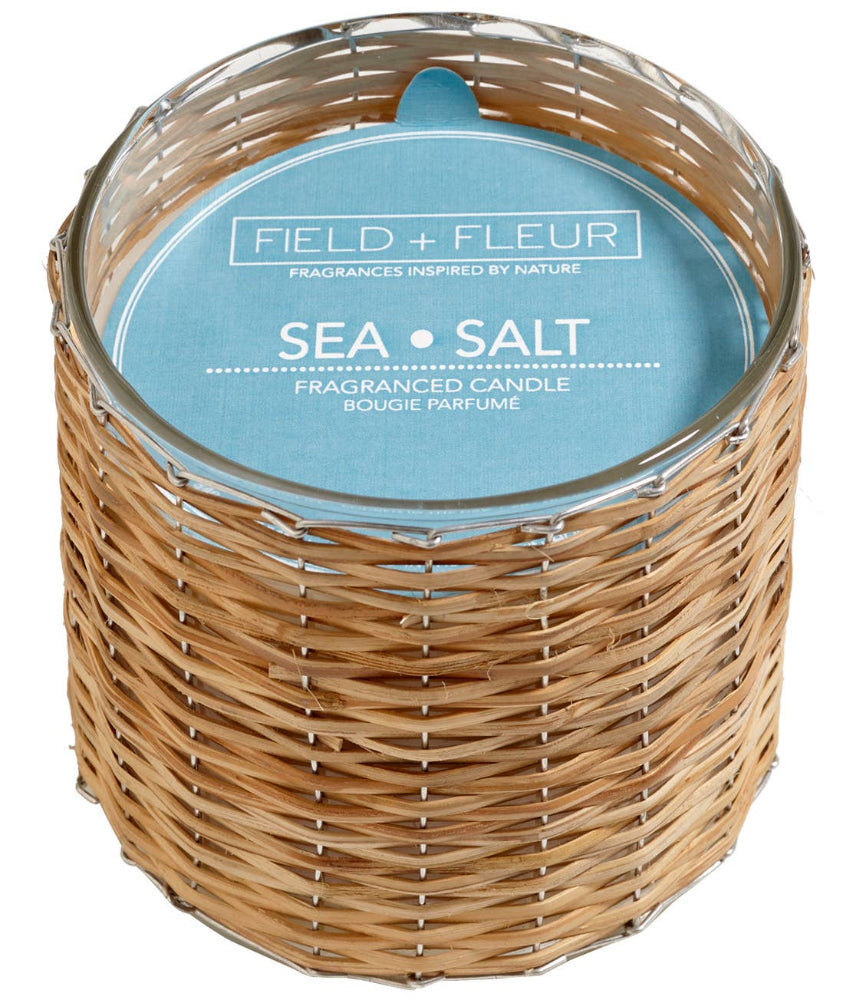 Field+Fleur Soy Wax Wicker Candles - 12 oz. & 21 oz.