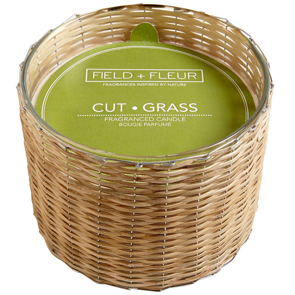 Field+Fleur Soy Wax Wicker Candles - 12 oz. & 21 oz.