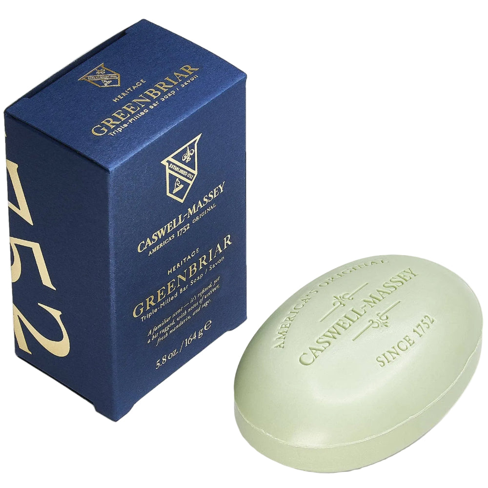 Caswell-Massey Men's Triple-Milled Moisturizing Bar Soap - 5.8 oz.