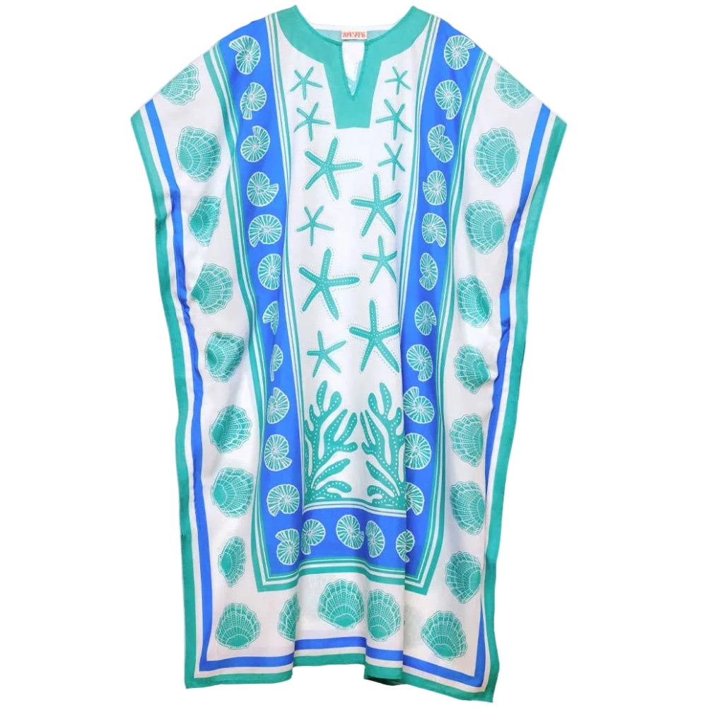 Werkshoppe Polyester Caftan Beach & Pool Cover-Ups