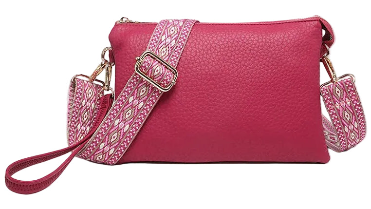 Jen & Co. Izzy Vegan Leather Crossbody Bag