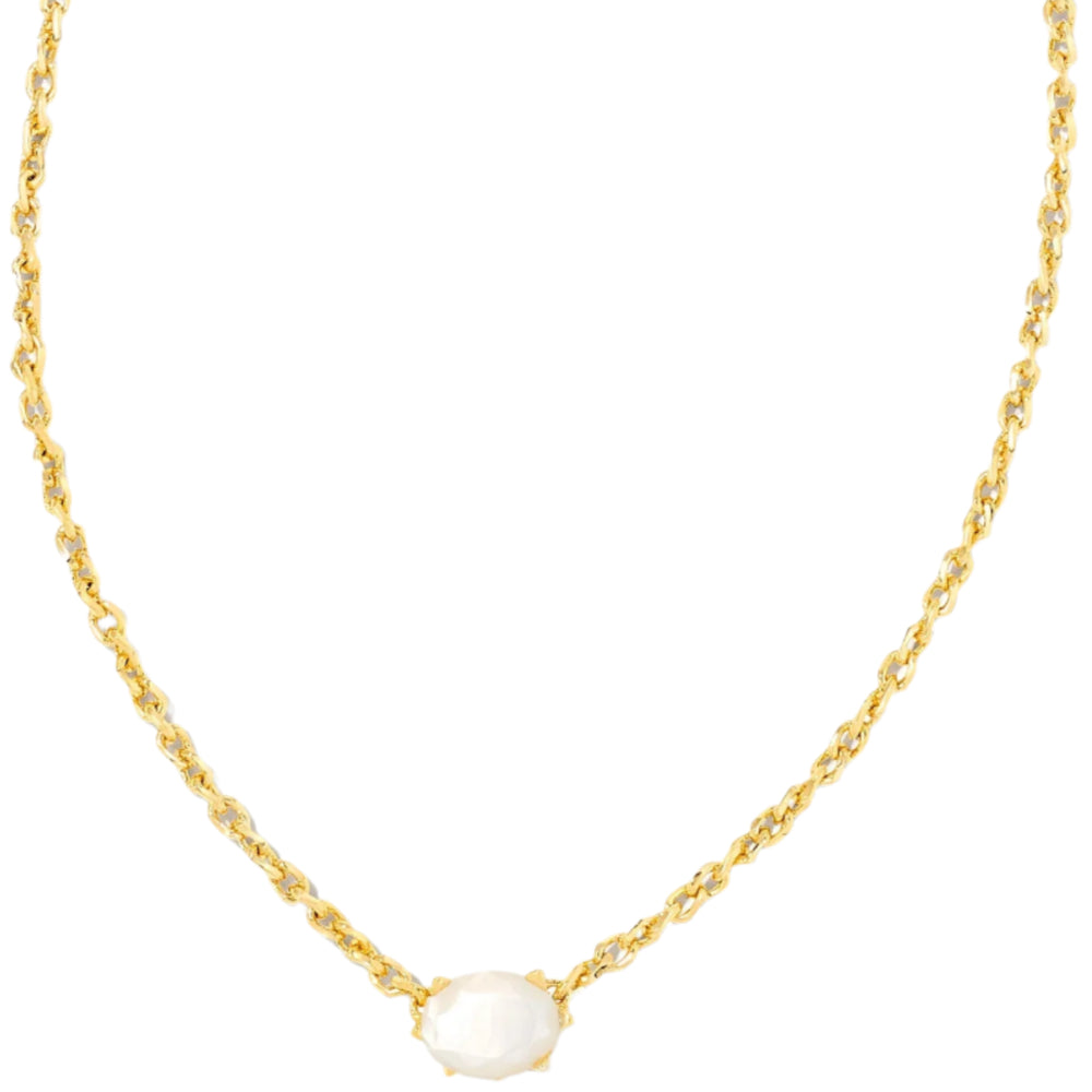 Kendra Scott Cailin Gold Crystal Pendant Necklace