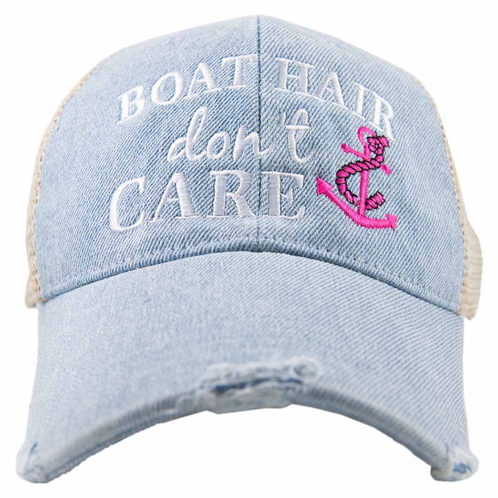 Katydid "Boat Hair, Don't Care" Hat