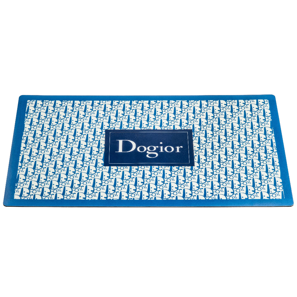 "Dogior" Polypropylene Dog Food Mat - 11.5" x 19"