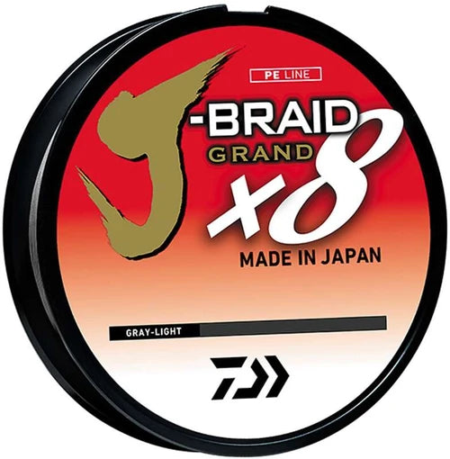 Daiwa J-Braid Grand x8 Braided Fishing Line - 10 lb. to 50 lb.