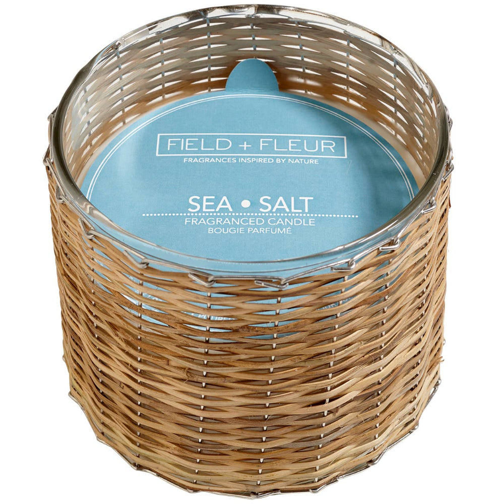 Field+Fleur Soy Wax Wicker Candles - 12 oz. & 21 oz.
