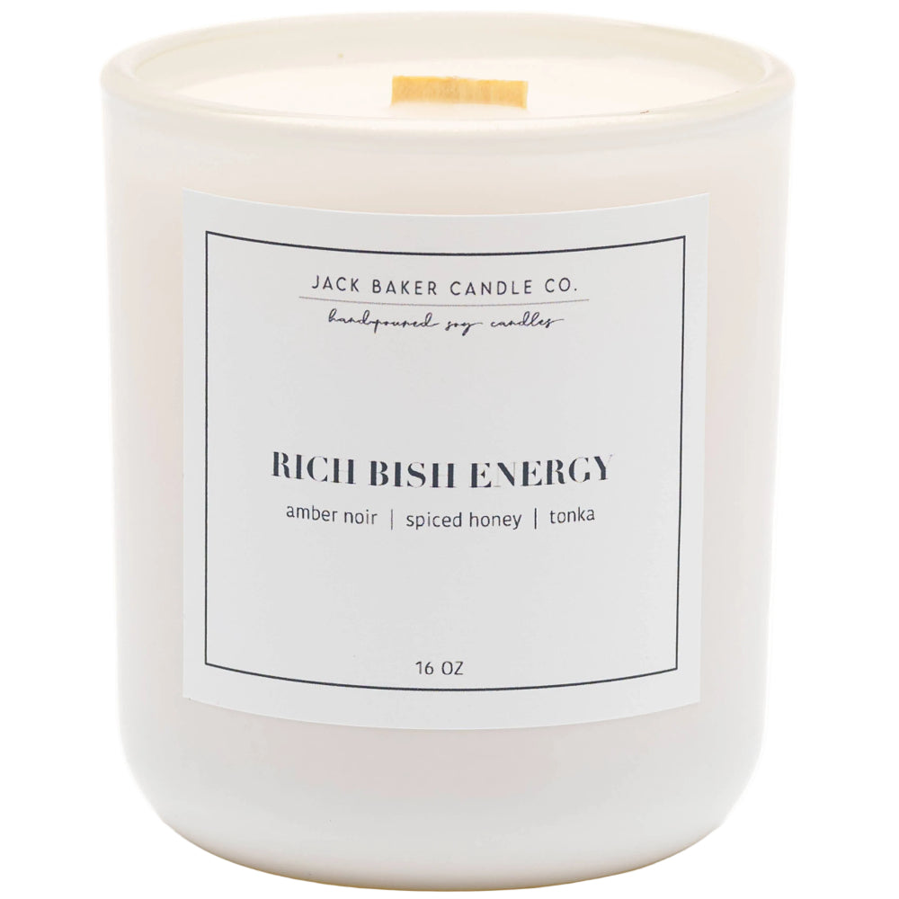 Jack Baker Handcrafted Soy Wax Candles - 12 oz. & 16 oz.