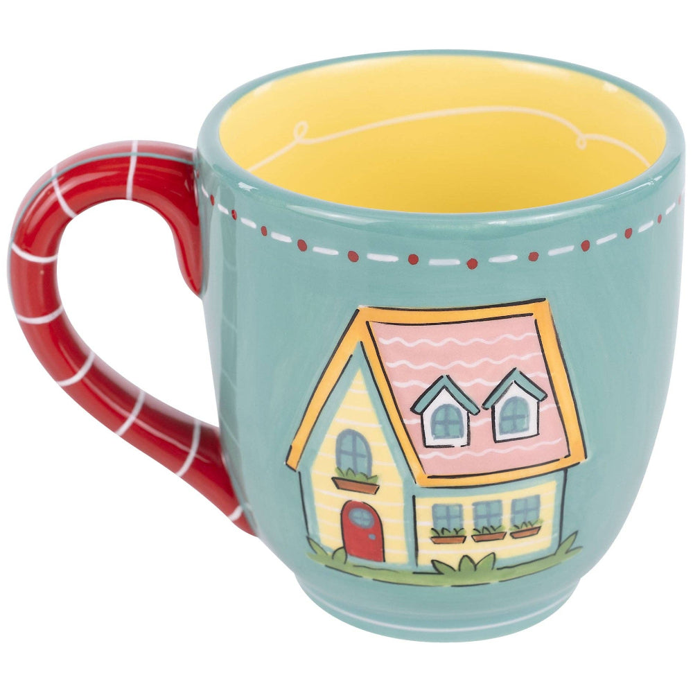 Glory Haus Ceramic "Home / Where Love Resides" Mug - 16 oz.