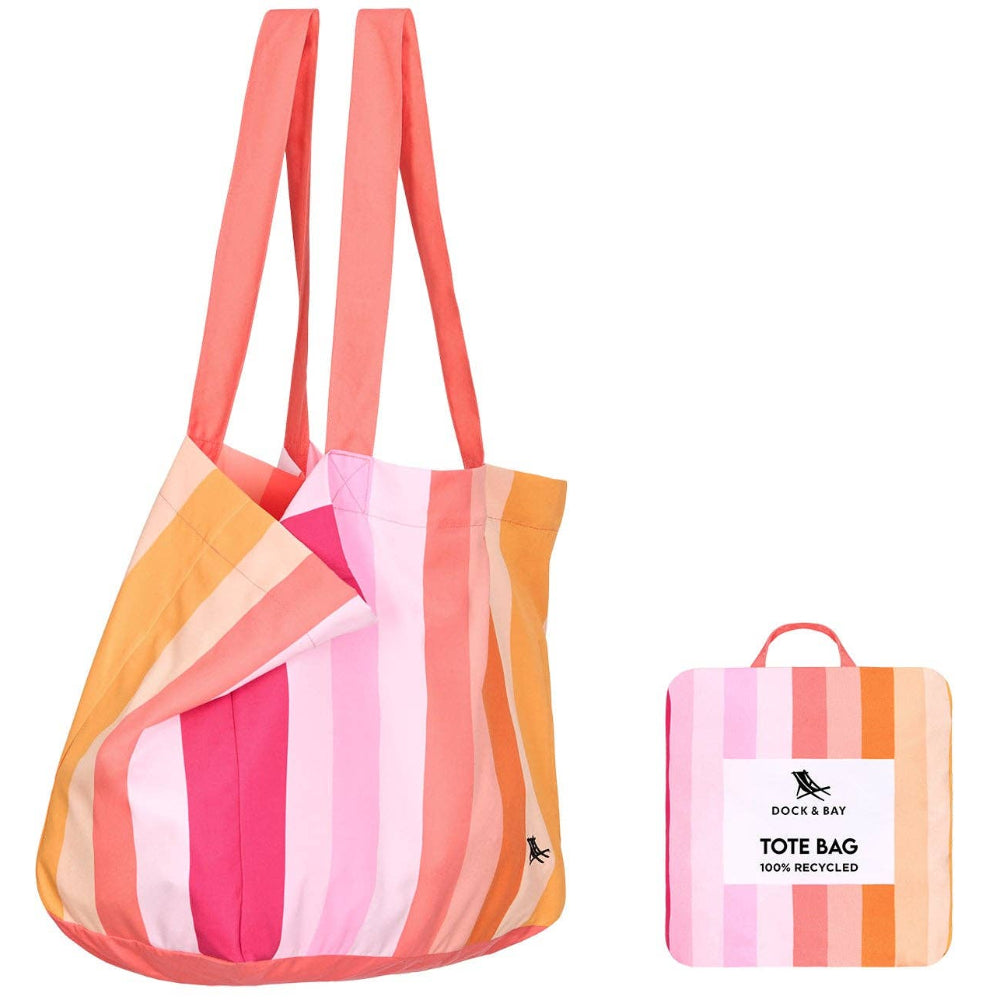 Dock & Bay Foldaway Shopping Totes - 15" x 7"