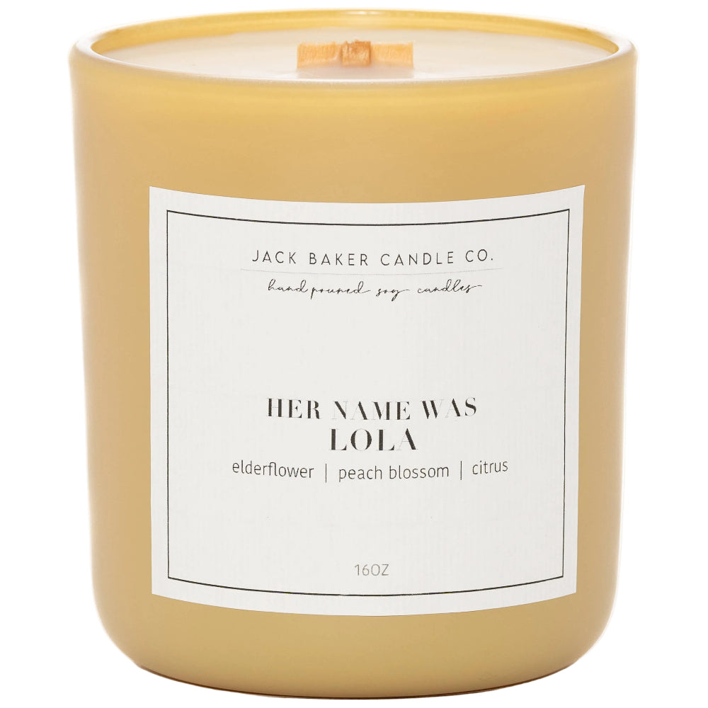 Jack Baker Handcrafted Soy Wax Candles - 12 oz. & 16 oz.