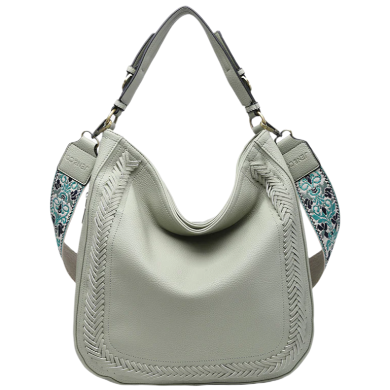 Jen & Co. Aris Whipstitch Vegan Leather Crossbody Bag