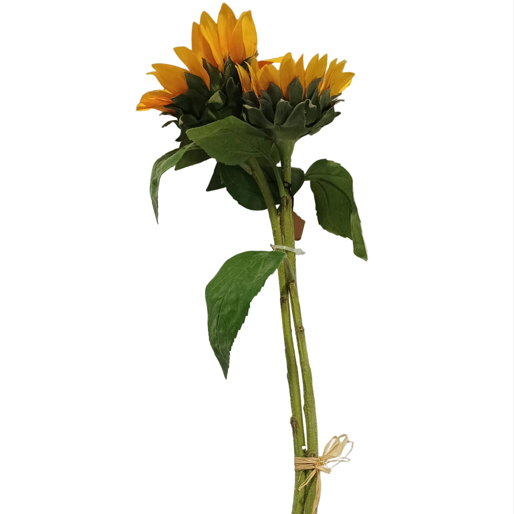 Napa Faux Sunflower Stem Pair - 33"