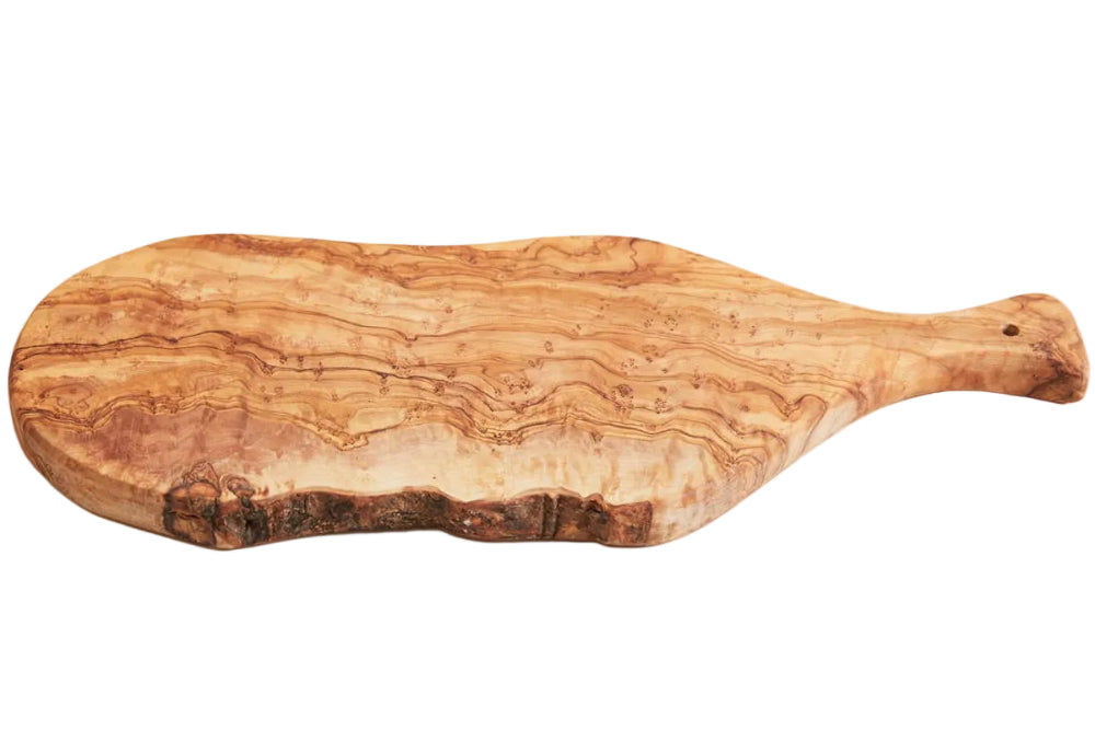 Verve Italian Olivewood Charcuterie Board / Cheese Paddle - 6.5" x 13"