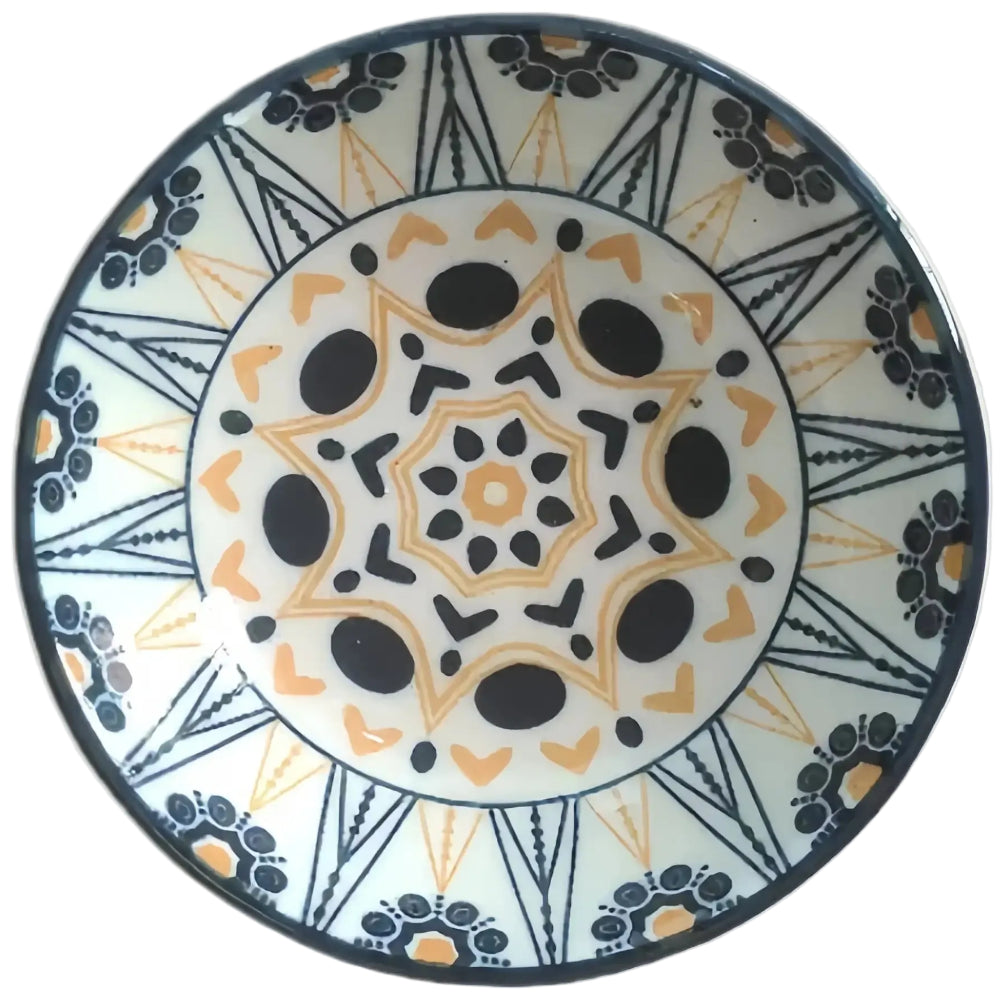 Otterware Hand-Painted Ceramic Moroccan Dipping Dishes - 3.5"