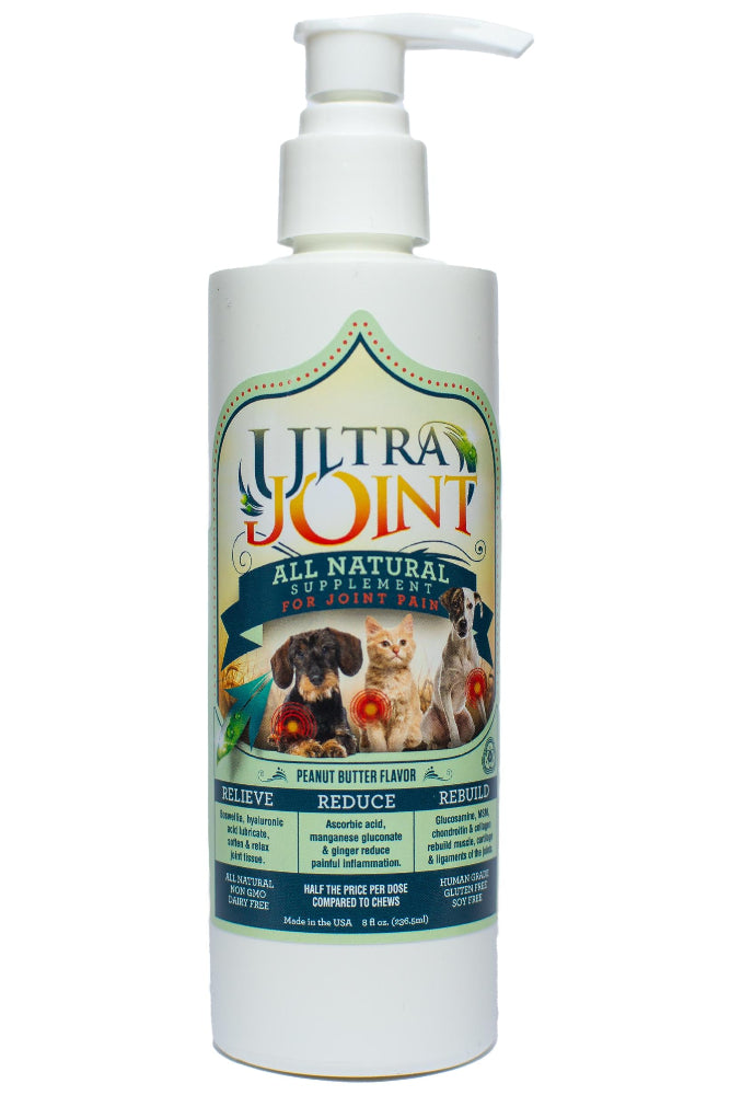 Ultra Joint All-Natural Liquid Joint Supplement for Pets - 8 oz.