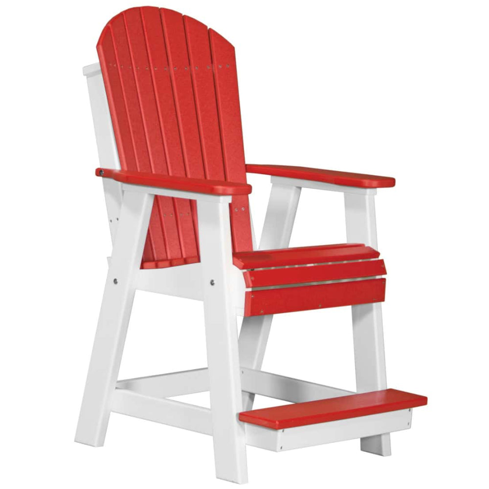 LuxCraft Polywood Adirondack Balcony Chair
