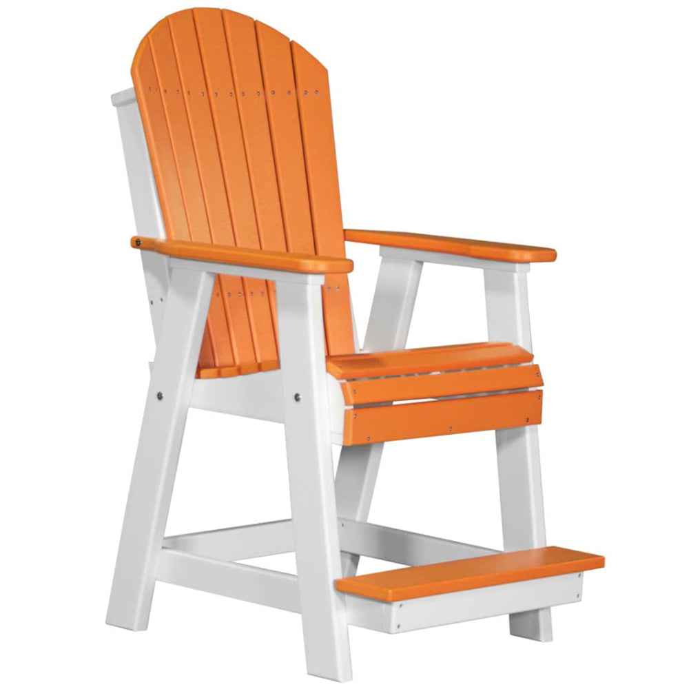 LuxCraft Polywood Adirondack Balcony Chair