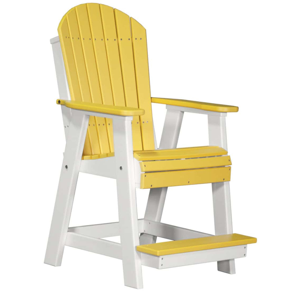 LuxCraft Polywood Adirondack Balcony Chair