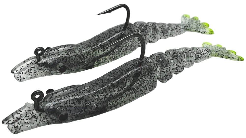 Marker 54 Glide Shrimp Soft Lure + Hook Rig - 2 pc.