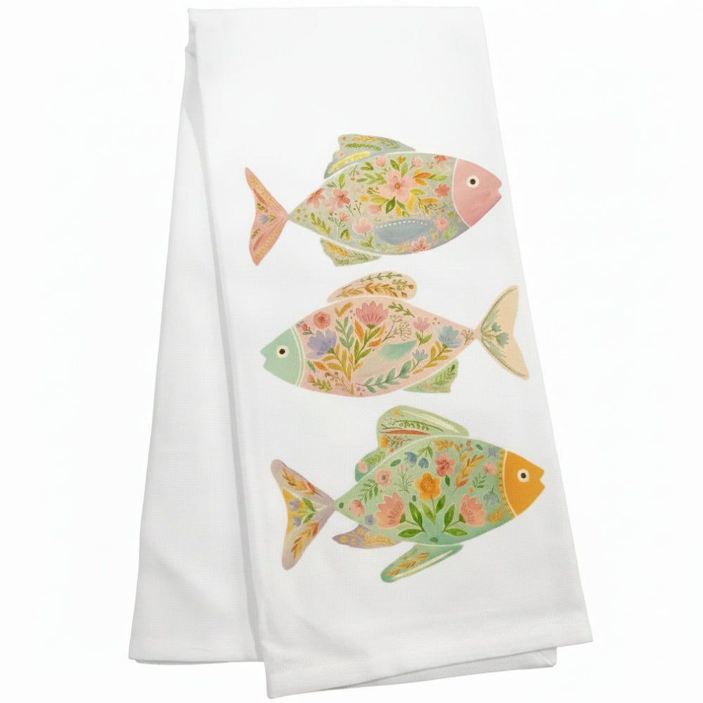M-Design Studio Cotton Tea Towels (Rockport, TX) - 20" x 30"