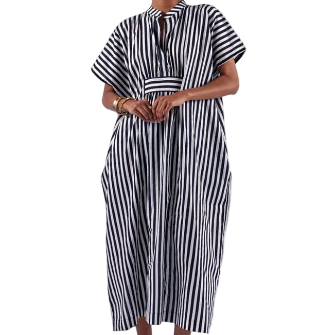Ink + Alloy Cotton Margot Stripe Kaftans