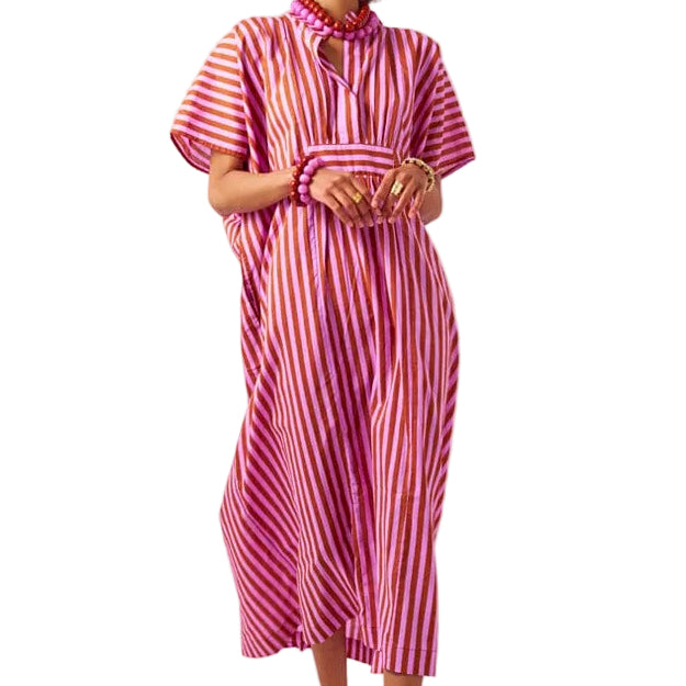 Ink + Alloy Cotton Margot Stripe Kaftans