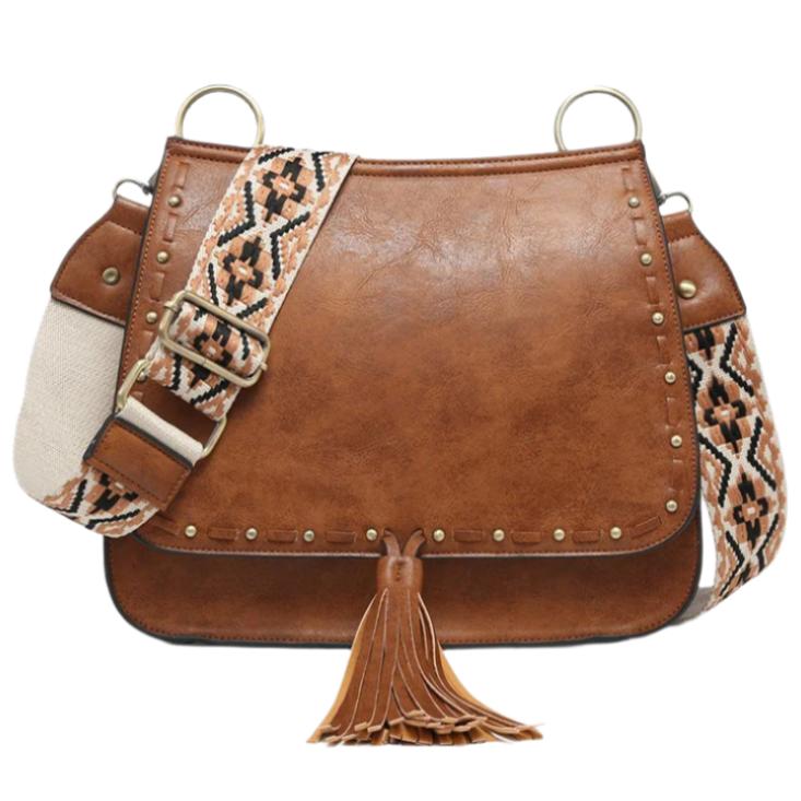 Jen & Co. Bailey Vegan Leather Crossbody Bag
