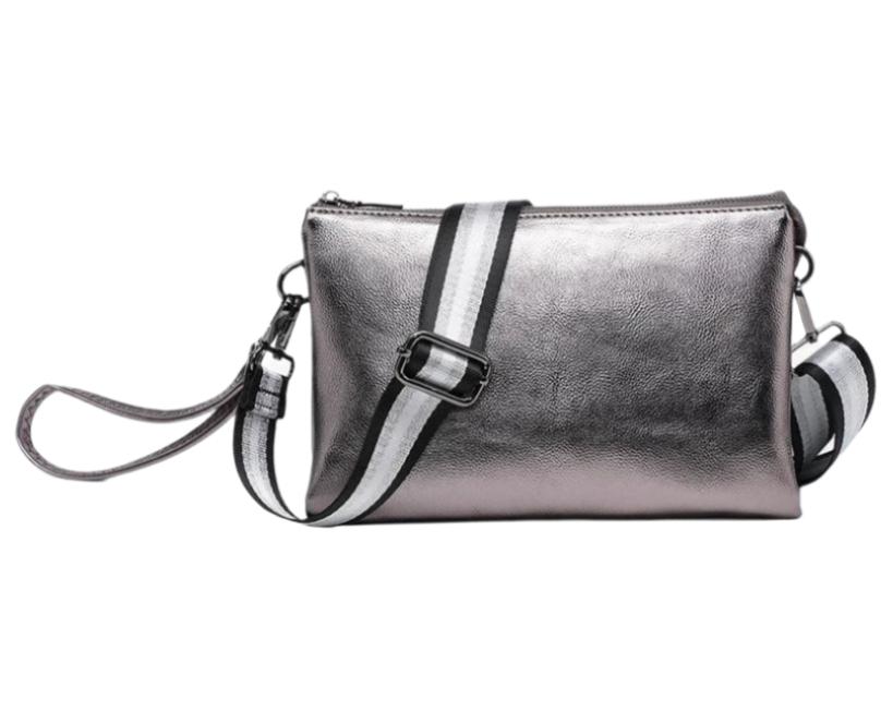 Jen & Co. Izzy Vegan Leather Crossbody Bag