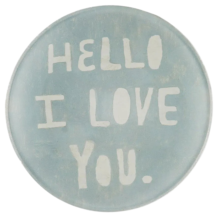 Sugarboo & Co. Glass Decoupage Decorative Plates - 4"