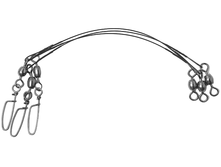 Eagle Claw Lazer Sharp Coastlock Leaders - 3 pc.