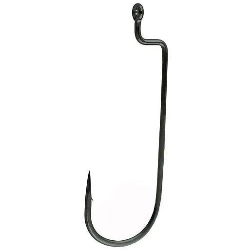 Gamakatsu Black Chrome Offset Shank Worm Hooks