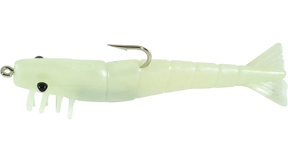 H&H TKO Shrimp 3.5" Pre-Rigged Soft Lures - 3 pc.
