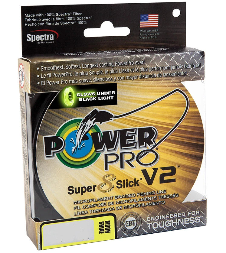 Spectra PowerPro Super Slick V2 Braided Fishing Line - 15 lb. to 40 lb.