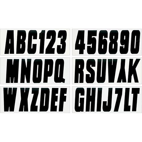 Seachoice 3" High-Vis Reflective Letters & Numbers Decals - 144 pc.