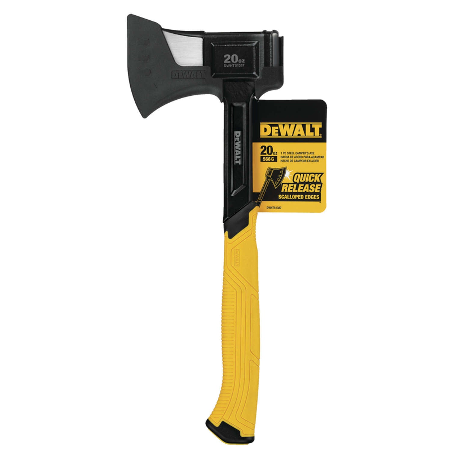 DeWalt Camping Survival Axe & Sheath