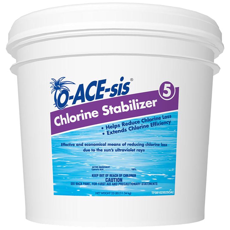 O-ACE-sis Granulated Chlorine Stabilizer - 4 lb. & 25 lb.