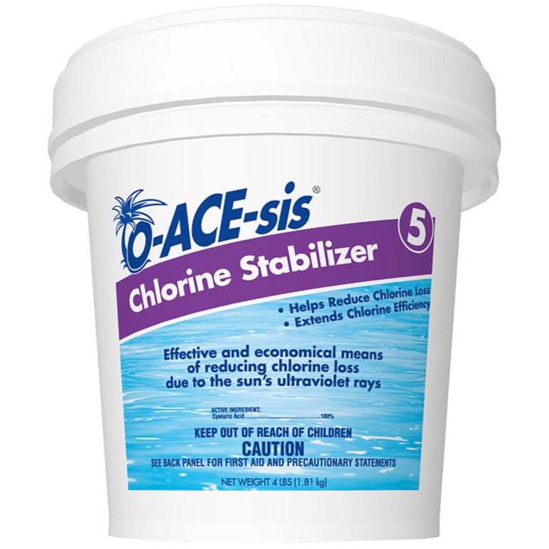 O-ACE-sis Granulated Chlorine Stabilizer - 4 lb. & 25 lb.