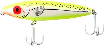 MirrOlure She Dog 3/4 oz. Rattling Surface Walker Lures - 4"