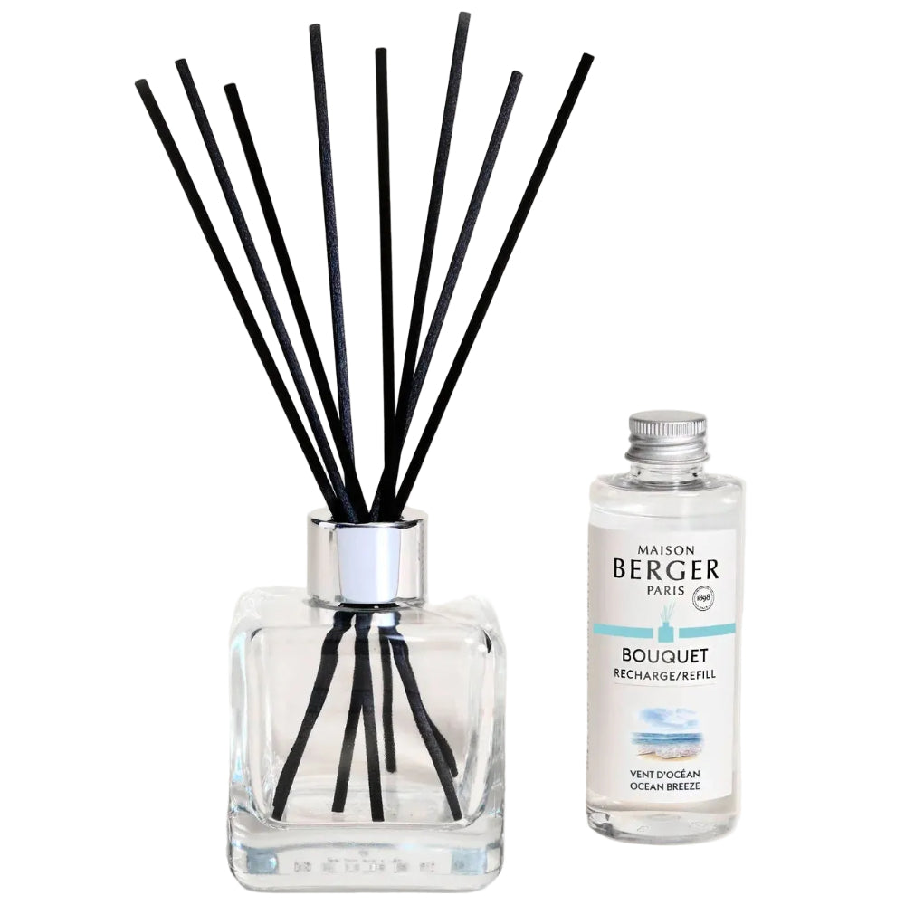 Maison Berger Glass Cube Reed Diffusers - 100mL