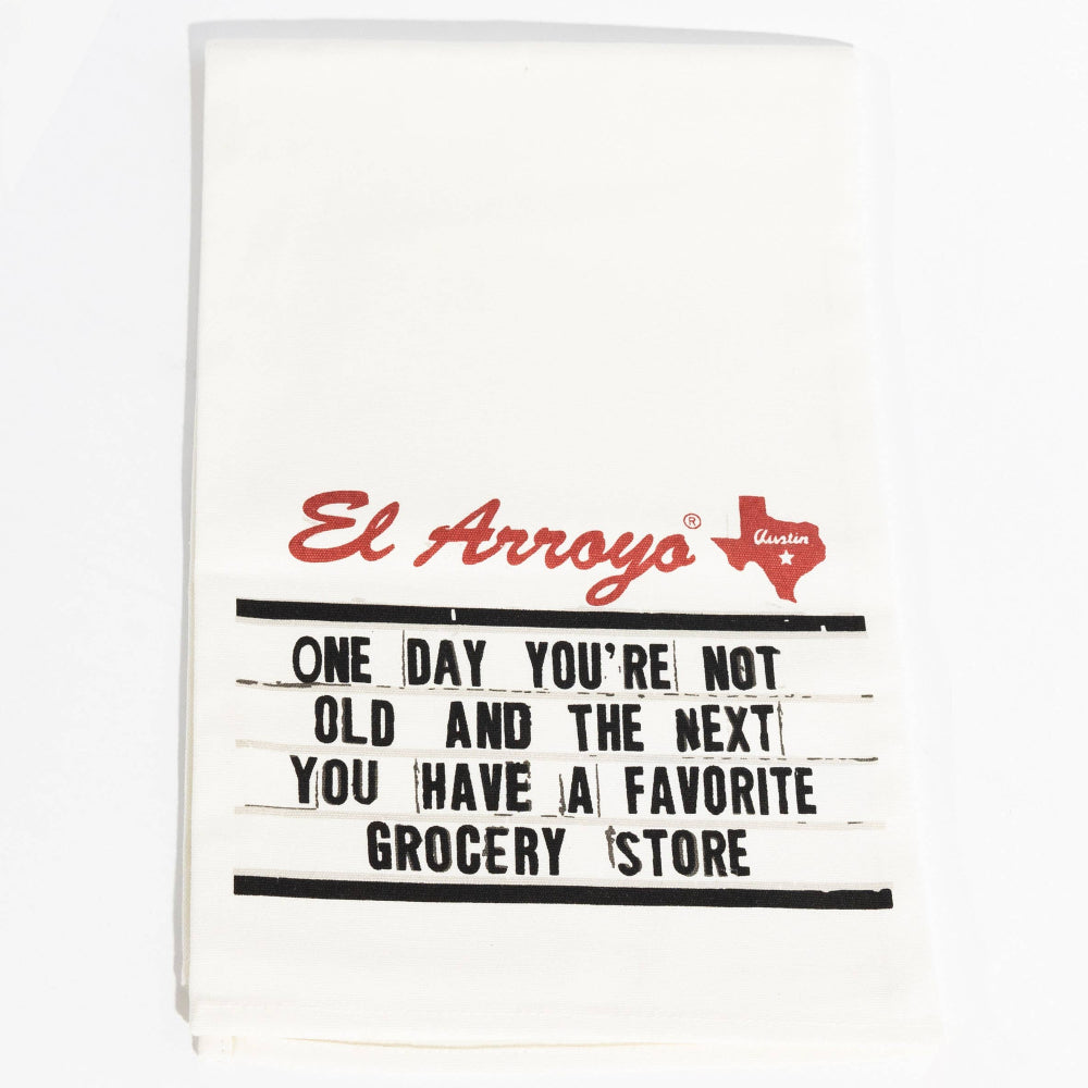 El Arroyo Cotton Marquee Tea Towels - 24" x 25"