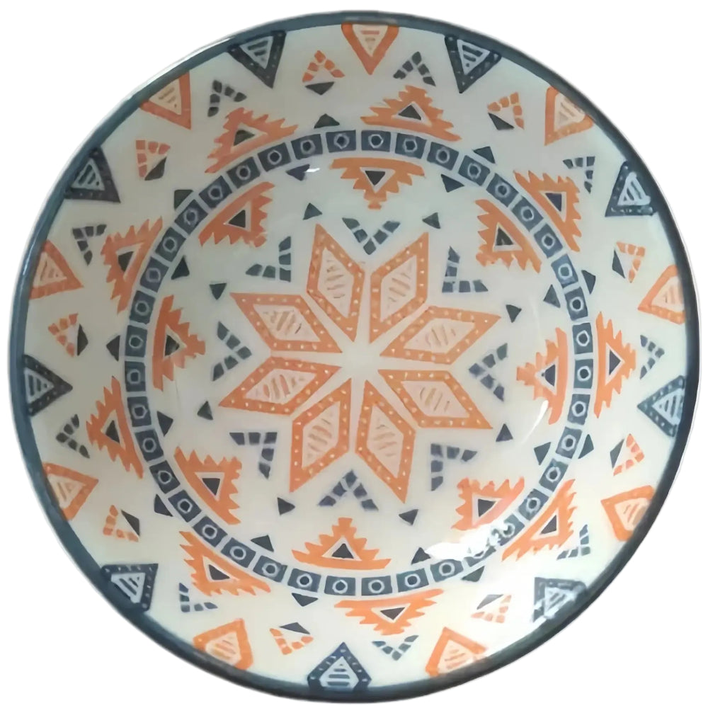 Otterware Hand-Painted Ceramic Moroccan Dipping Dishes - 3.5"