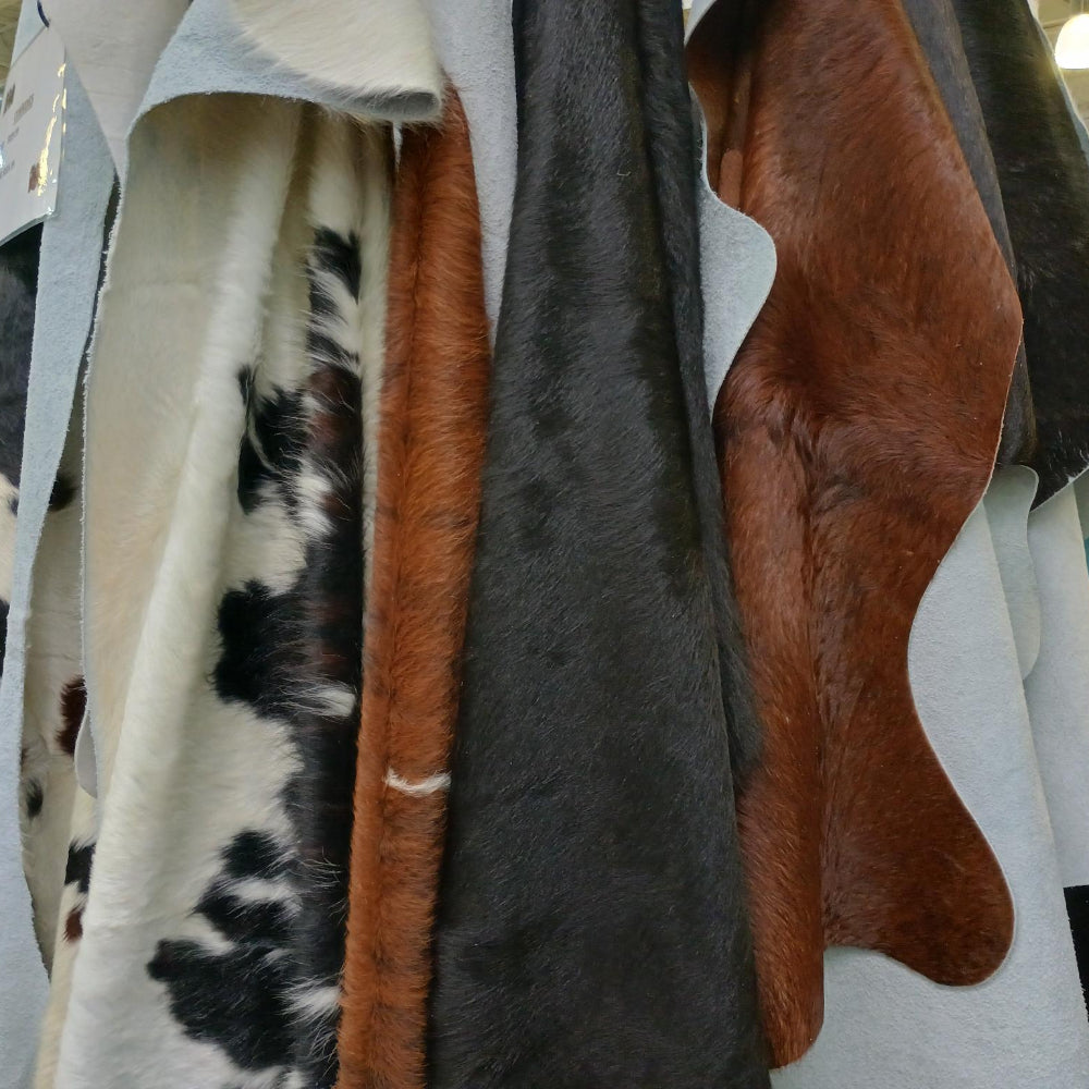 BS Trading Genuine Hair-On Tanned Cow Hides (LG and XL)