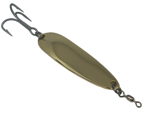 Gator Lures Silver Gator Casting Spoons - 0.75 oz to 3 oz.