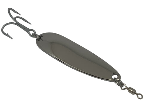 Gator Lures Silver Gator Casting Spoons - 0.75 oz to 3 oz.