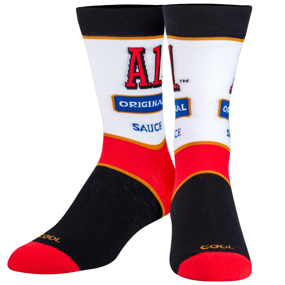Odd Sox Men's Novelty Socks (Food & Snacks)