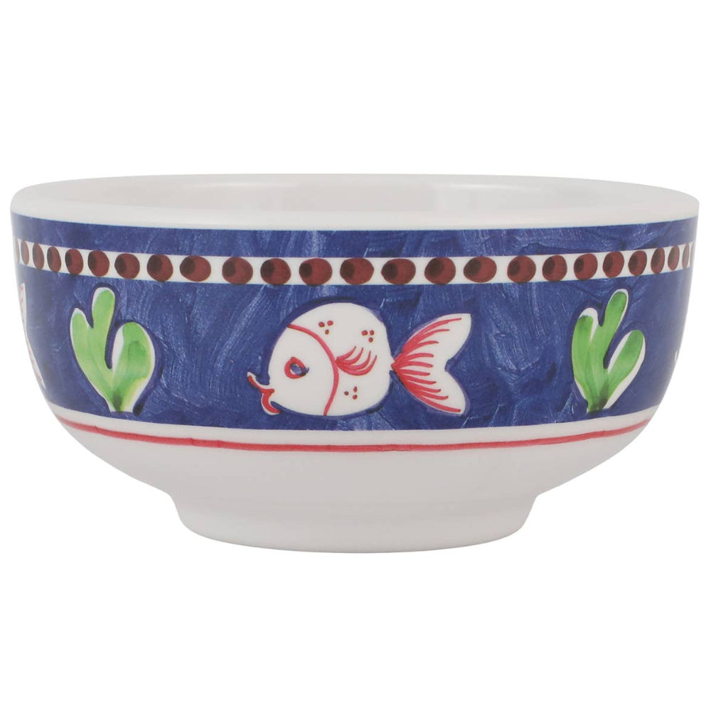 Vietri Melamine Campagna Pesce Cereal Bowl - 5"