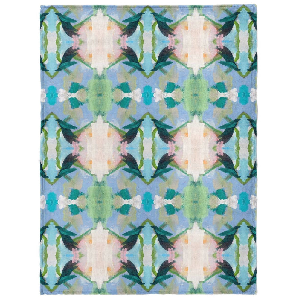 Laura Park Fleece Island House Blanket - 50" x 60"