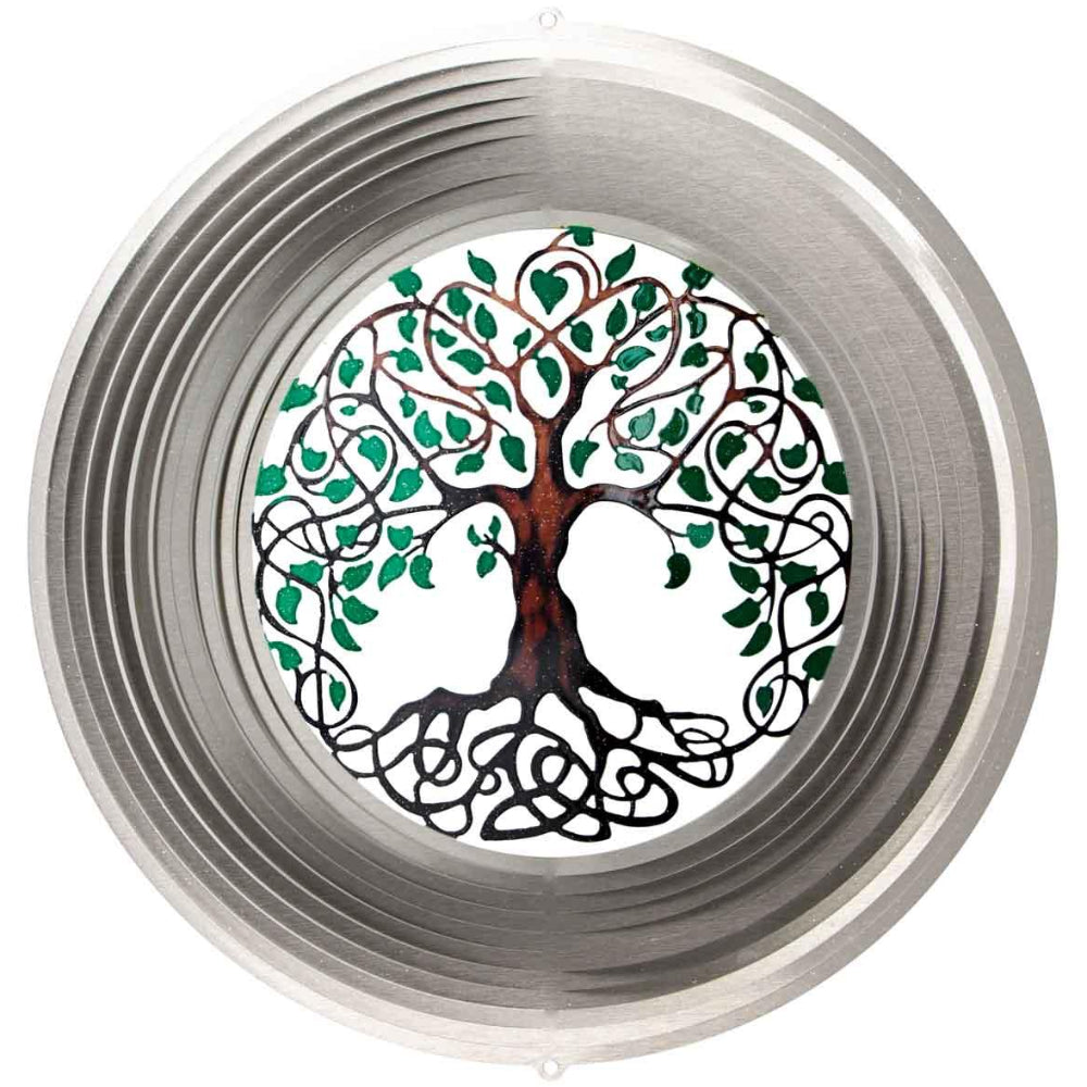 Spinfinity Stainless Steel Wind Spinners - 12"