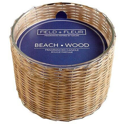 Field+Fleur Soy Wax Wicker Candles - 12 oz. & 21 oz.
